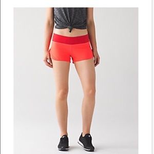 Lululemon Speed Shorts 4 ways stretch